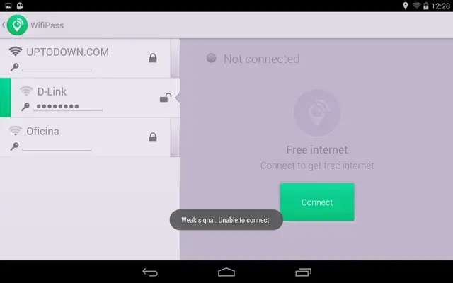 WifiPass Free Internet android App screenshot 0